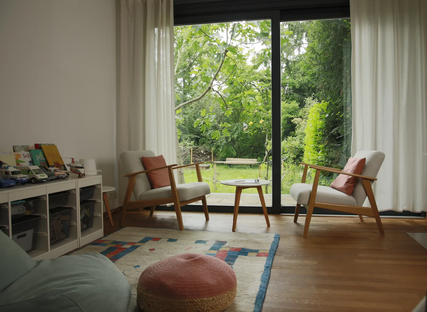 Praxisraum der Psychotherapeutischen Praxis Theresa Schultze in Frankfurt-Bockenheim